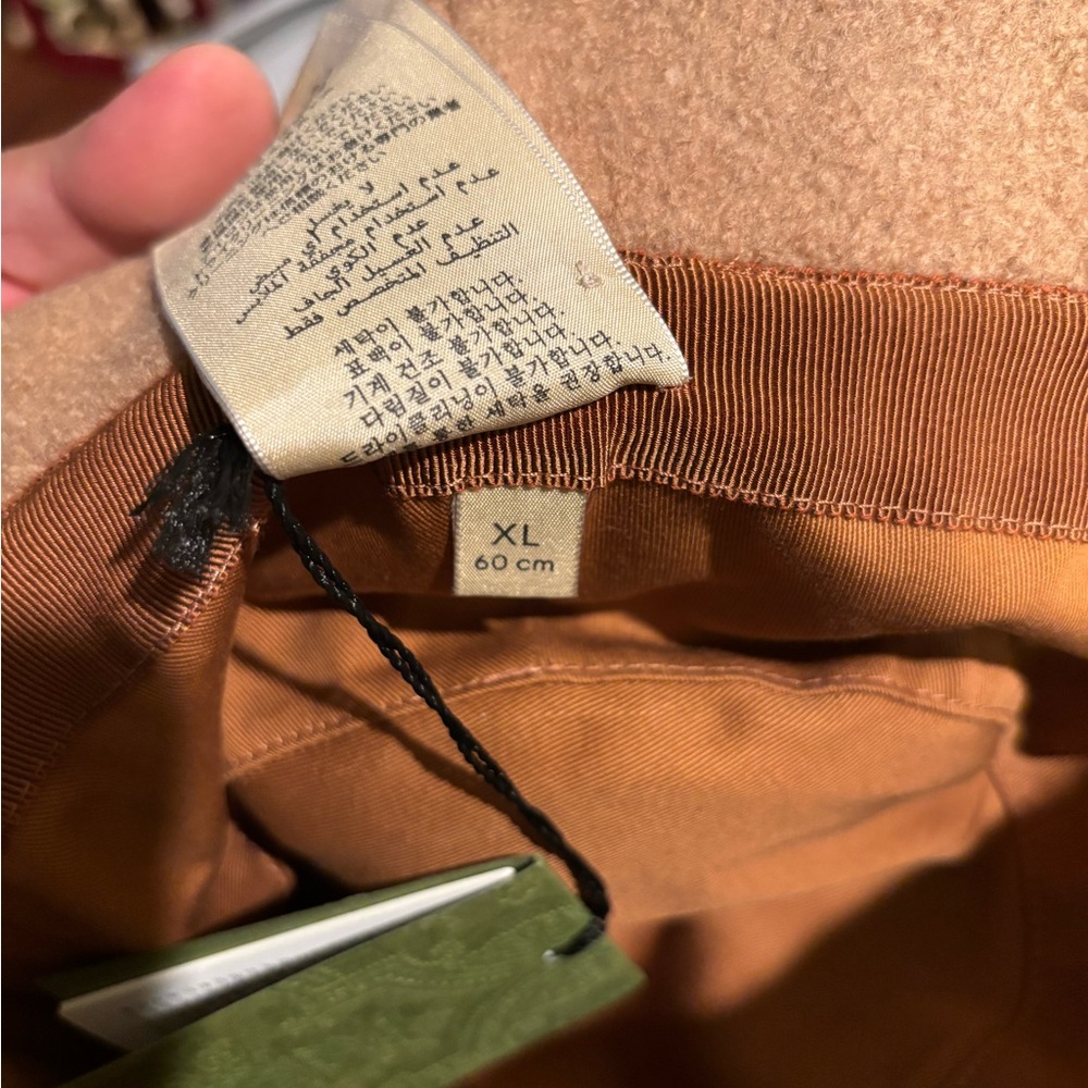Gucci Camel Wool Bucket Hat - Picture 6 of 8